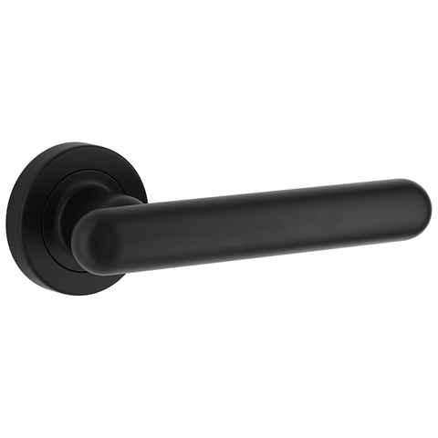 Door Lever Puerto Rose Round Latch Pair