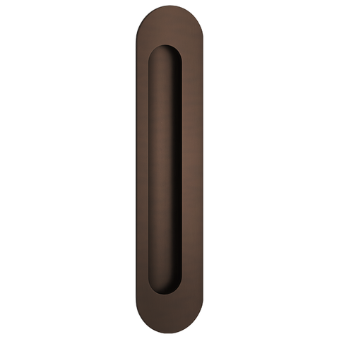 Flush Pull Oval Signature Brass H225xW50