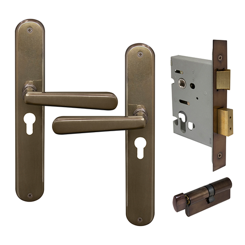Villa Oval Longplate Entrance Set - E48