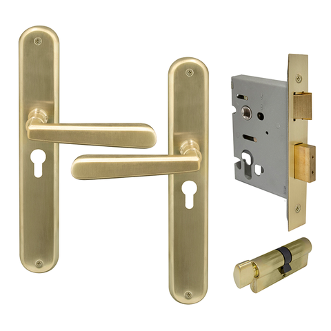 Villa Oval Longplate Entrance Set - E48