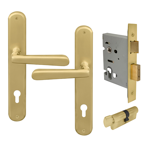 Villa Oval Longplate Entrance Set - E48