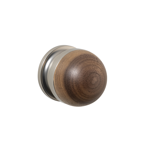 Hemispheres H02 Knob on Rose SNW