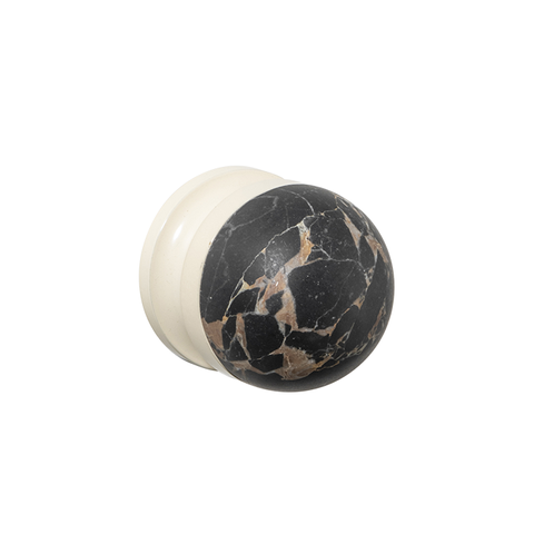 Hemispheres H02 Knob on Rose BPG