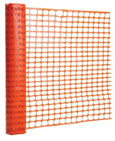 Extruded Orange Safety Fence