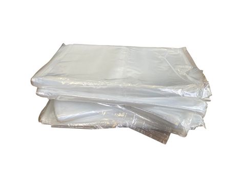 60Lt Clear Extra Heavy Duty LDPE Garbage Bags