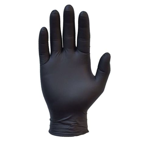 Nitrile Black Powder Free Gloves 9