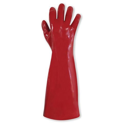 Gloves - PVC Red