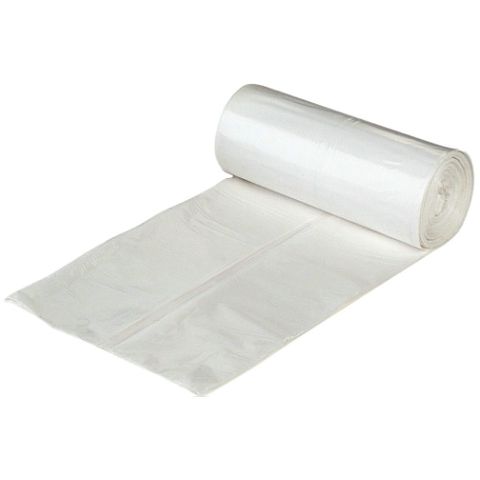 80Lt Clear Heavy Duty HDPE Garbage Bags