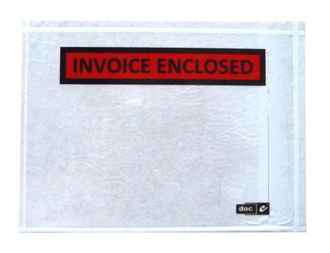 Invoice Enclosed - White