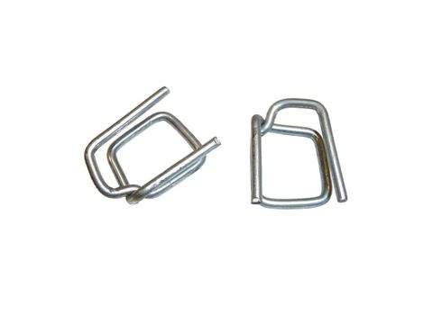 Woven Strap Buckle - Galvanised