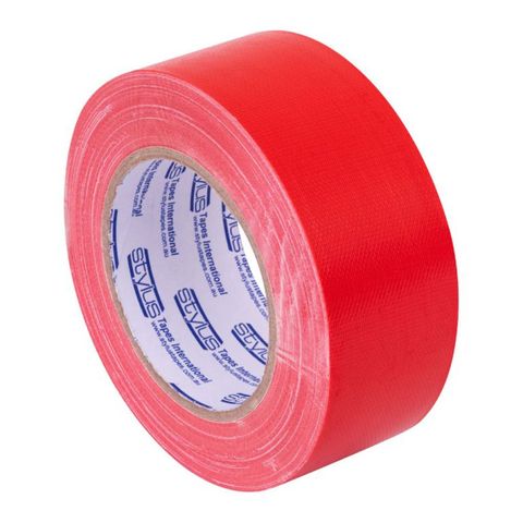 Stylus Red General Purpose Cloth Tape 48mm