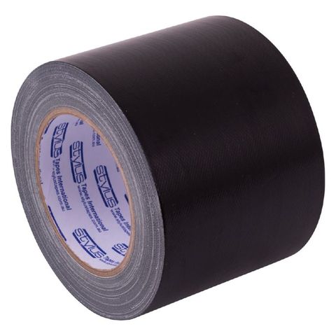 Stylus Black General Purpose Cloth Tape 96mm