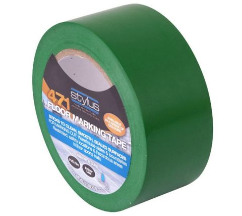 PVC Indoor Floor Tape - Green