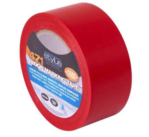 PVC Indoor Floor Tape - Red