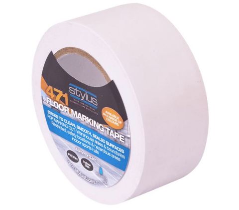 PVC Indoor Floor Tape - White