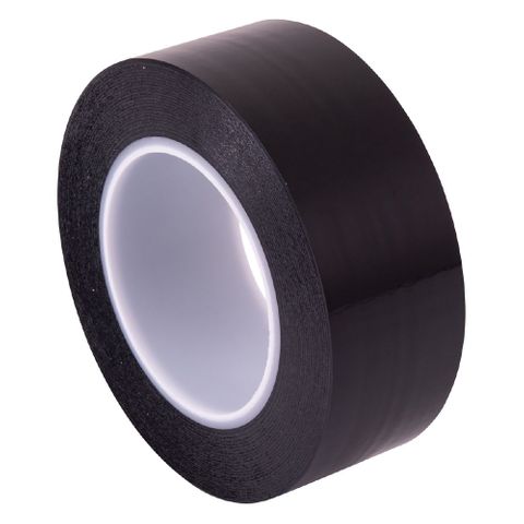 Black PE Medium Tack Protection Tape