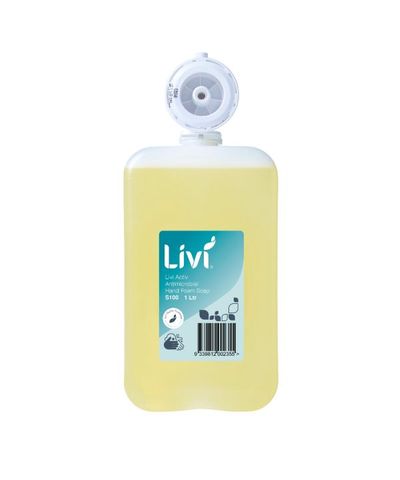 Livi Activ Antimicrobial Foam Hand Soap Pod 1 Litre