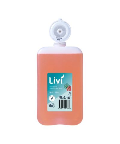 Livi Delux Foam Hand Soap Pod 1 Litre