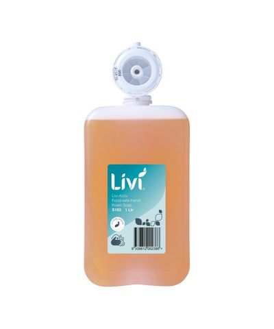Livi Activ Food Safe Foam Hand Soap Pod 1 Litre