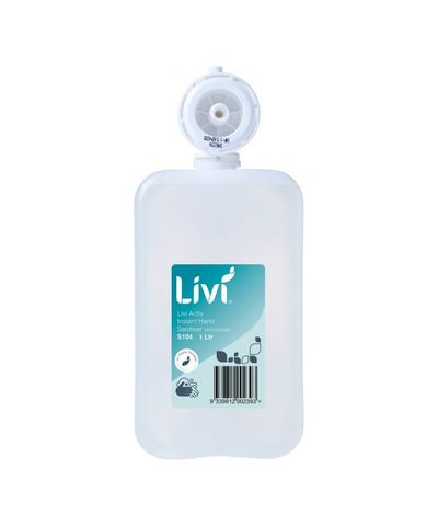 Livi Activ Instant Hand Sanitiser (Alcohol Free) Pod 1 Litre