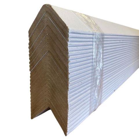 Cardboard Edge Protection White
