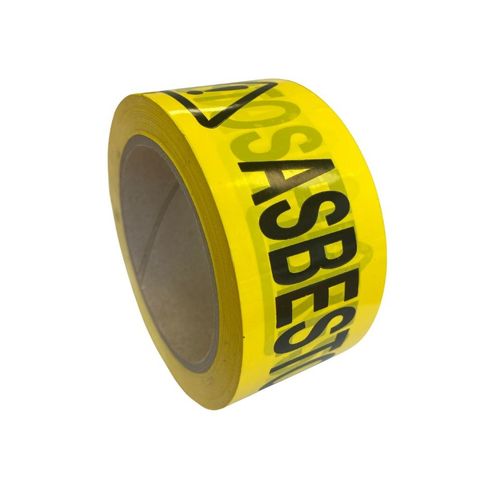 PVC "ASBESTOS FIBRES" Tape - Fluro Yellow/Black