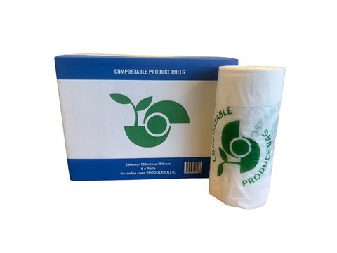 Compostable Produce Rolls - Printed