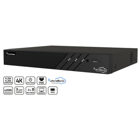 4 Channel NVR - 2TB