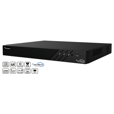 16 Channel NVR - 4Tb