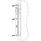 V-LOCK STRIKE PLATE - RETROFIT