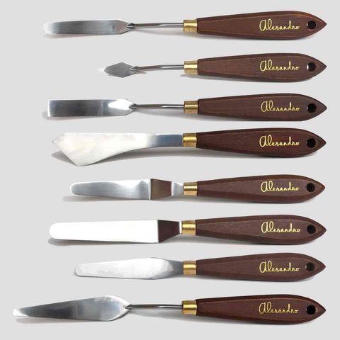 Alesandro Painting Knives Detail Series