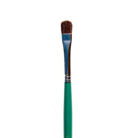 Silver Brush 5319S-018 Wee Mop Short Handle Blender Brush Oval Mop 1/8-Inch
