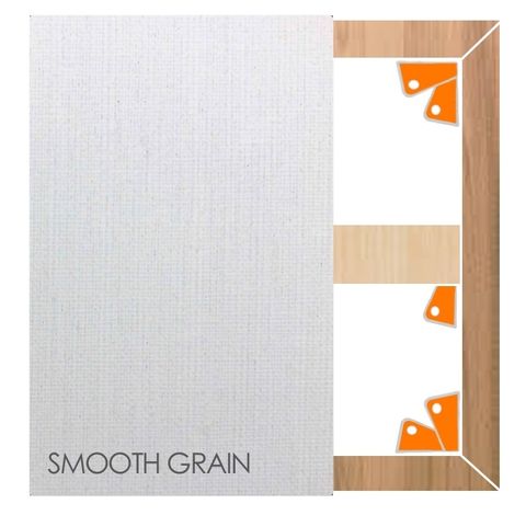2413 Italian Primed Linen Stretched Canvases