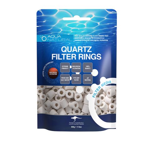 Quartz Filter Rings 500g