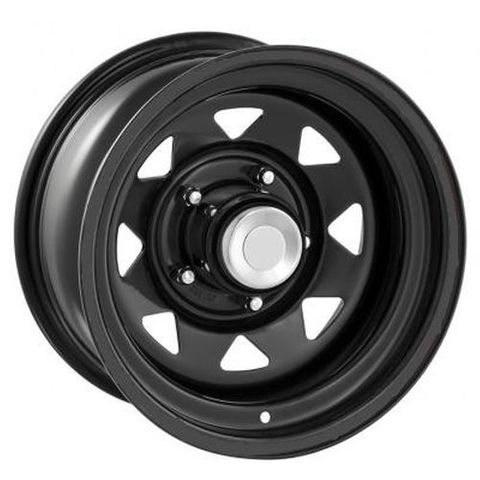 16 x 7.0 BLACK 6/139.7 PO
(not suitable for Nissan)