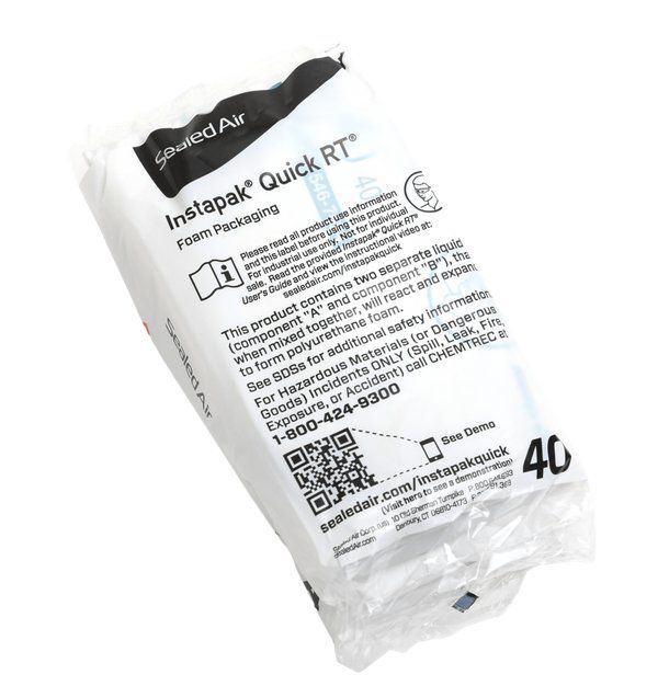 Sealed Air Instapak Quick RT size 40 foam packaging bag