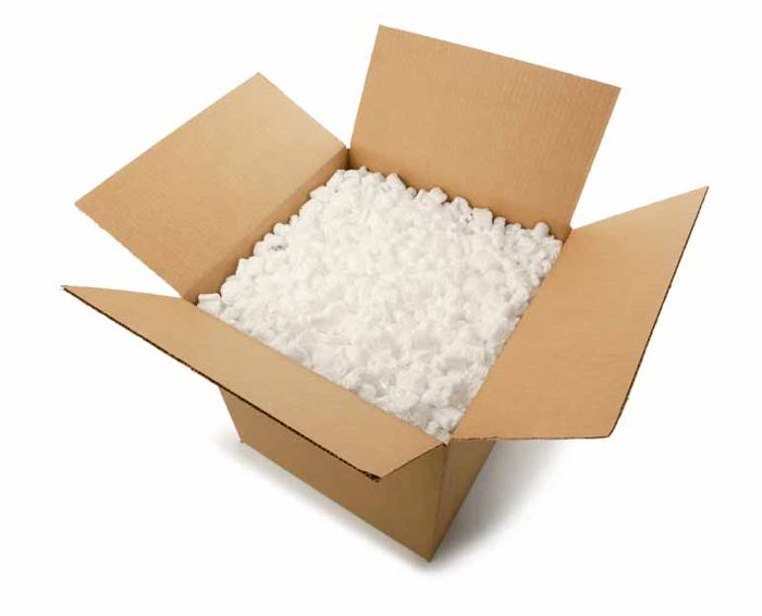 Stock size cardboard cartons