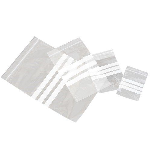SELF SEAL POLY BAGS WHITE PANEL