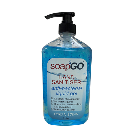 SOAP 2 GO HAND SANITISER 1L