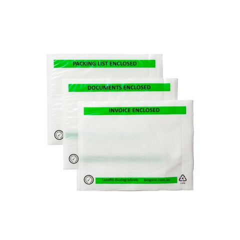 Biodegradable Invoice Envelopes