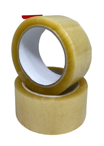 635 Clear Packaging Tape 48mm x 75m Hybrid - Husky Tape