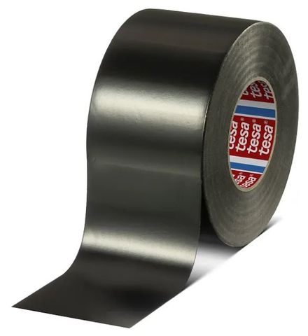 tesa® 4258 48mm Black Premium PVC Duct Tape