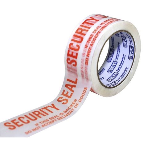 'Security Seal' Printed Tape 48mm x 66m