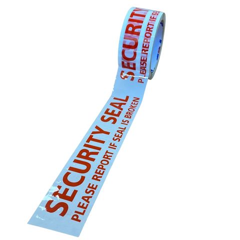 'Security Seal' Printed Tape 48mm x 66m