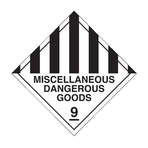 Dangerous Goods Labels