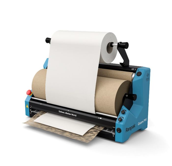 Ranpak Geami honeycomb paper dispenser