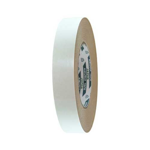 Double sided tape roll for mounting and signage