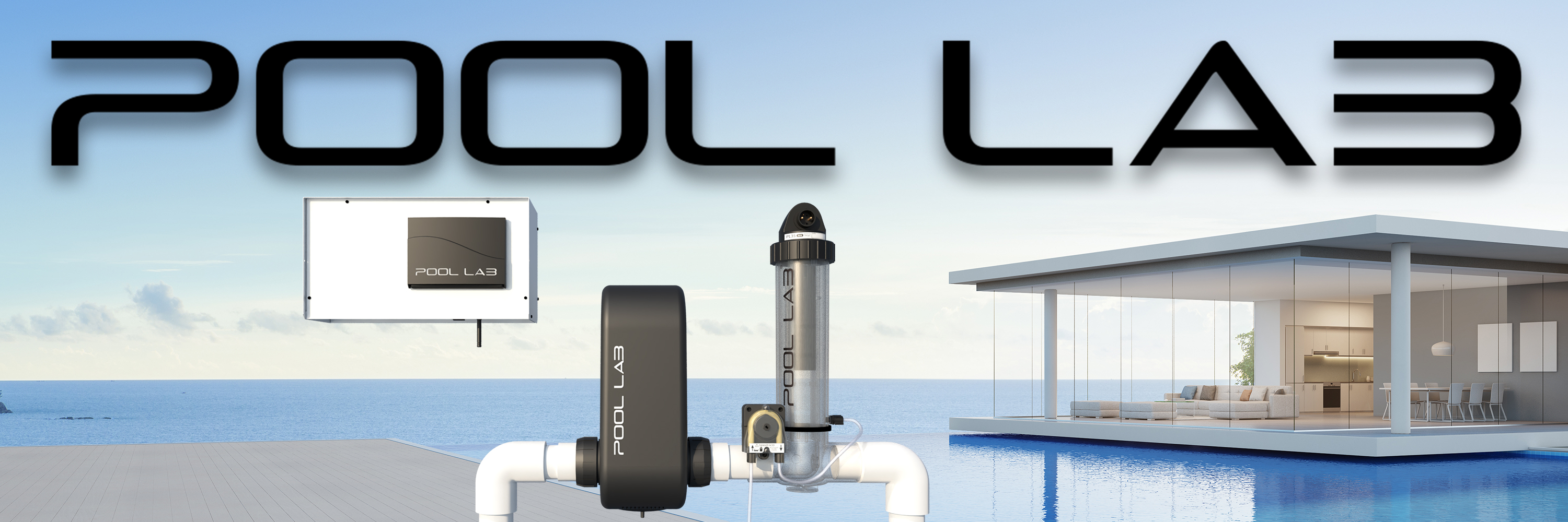Pool Lab water management, Automatic pool system, pool chlorinator