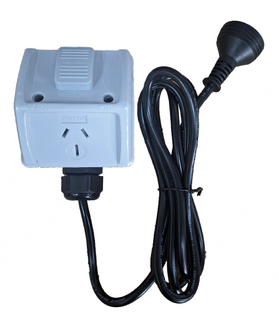 POOL LAB 240V, 15amp Relay Socket & Switch
