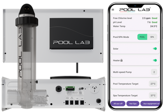 POOL LAB PL25MAX SALT CHLORINATOR